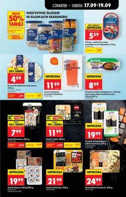 Biedronka - gazetka promocyjna Od czwartku, Z ladą tradycyjną od czwartku 17.09 do środy 23.09 - strona 51