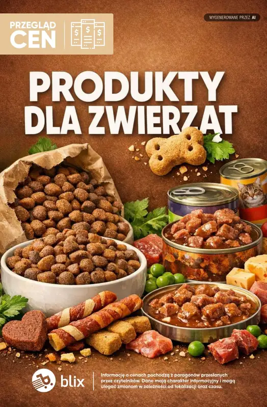 Dino - gazetka promocyjna Produkty dla zwierząt - przegląd cen  