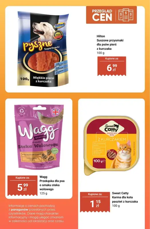 Dino - gazetka promocyjna Produkty dla zwierząt - przegląd cen od czwartku 17.09 do wtorku 22.09 - strona 7