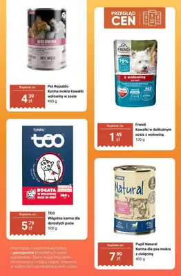 Dino - gazetka promocyjna Produkty dla zwierząt - przegląd cen od czwartku 17.09 do wtorku 22.09 - strona 4