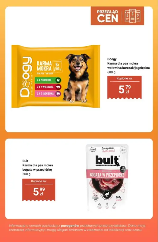 Dino - gazetka promocyjna Produkty dla zwierząt - przegląd cen od czwartku 17.09 do wtorku 22.09 - strona 6