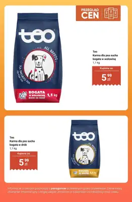 Dino - gazetka promocyjna Produkty dla zwierząt - przegląd cen od czwartku 17.09 do wtorku 22.09 - strona 5