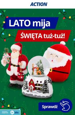 Action - gazetka promocyjna LATO mija, ŚWIĘTA tuż-tuż! od piątku 18.09 do wtorku 22.09