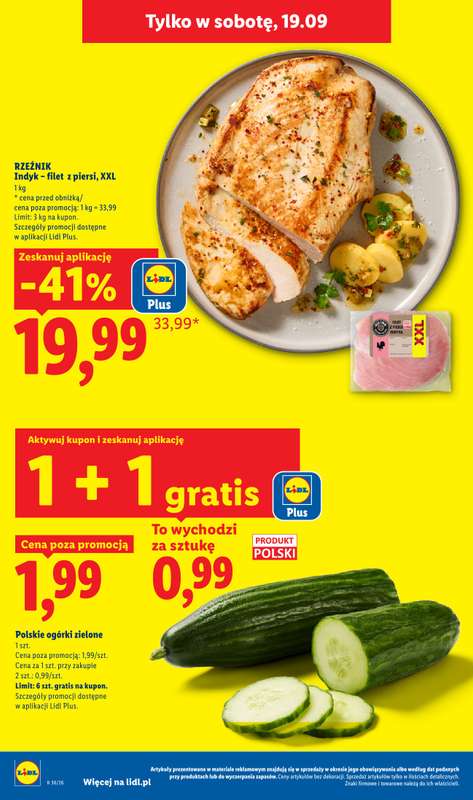 Lidl - gazetka promocyjna Oferta od czwartku od czwartku 17.09 do soboty 19.09 - strona 12