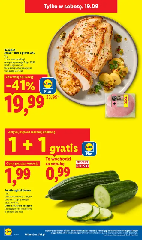 Lidl - gazetka promocyjna Oferta od czwartku od czwartku 17.09 do soboty 19.09 - strona 12