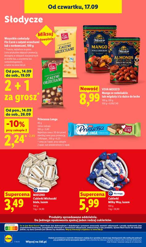 Lidl - gazetka promocyjna Oferta od czwartku od czwartku 17.09 do soboty 19.09 - strona 74