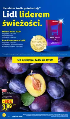Lidl - gazetka promocyjna Oferta od czwartku od czwartku 17.09 do soboty 19.09 - strona 40