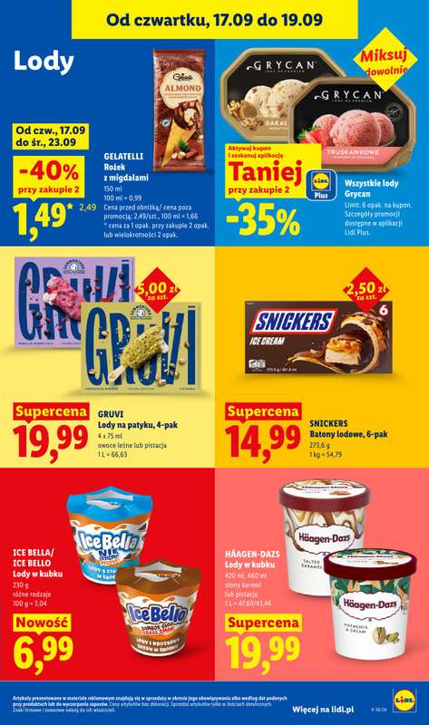 Lidl - gazetka promocyjna Oferta od czwartku od czwartku 17.09 do soboty 19.09 - strona 63