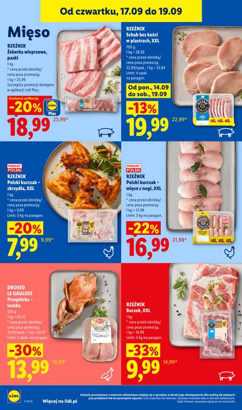 Lidl - gazetka promocyjna Oferta od czwartku od czwartku 17.09 do soboty 19.09 - strona 54