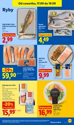 Lidl - gazetka promocyjna Oferta od czwartku od czwartku 17.09 do soboty 19.09 - strona 61