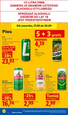 Lidl - gazetka promocyjna Oferta od czwartku od czwartku 17.09 do soboty 19.09 - strona 68