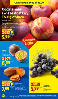 Lidl - gazetka promocyjna Oferta od czwartku od czwartku 17.09 do soboty 19.09 - strona 44