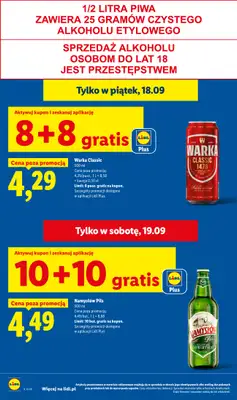 Lidl - gazetka promocyjna Oferta od czwartku od czwartku 17.09 do soboty 19.09 - strona 32