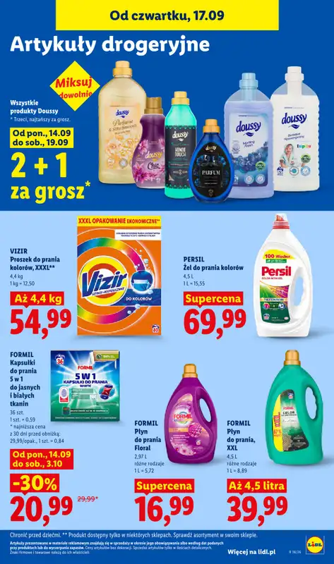 Lidl - gazetka promocyjna Oferta od czwartku od czwartku 17.09 do soboty 19.09 - strona 91