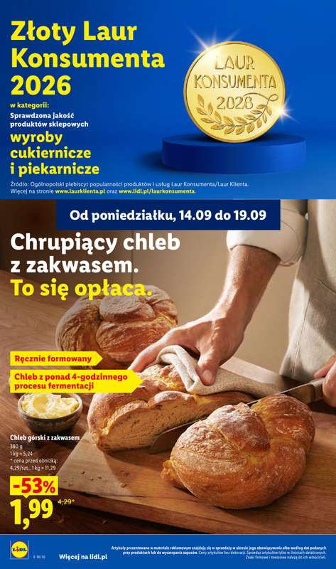 Lidl - gazetka promocyjna Oferta od czwartku od czwartku 17.09 do soboty 19.09 - strona 48