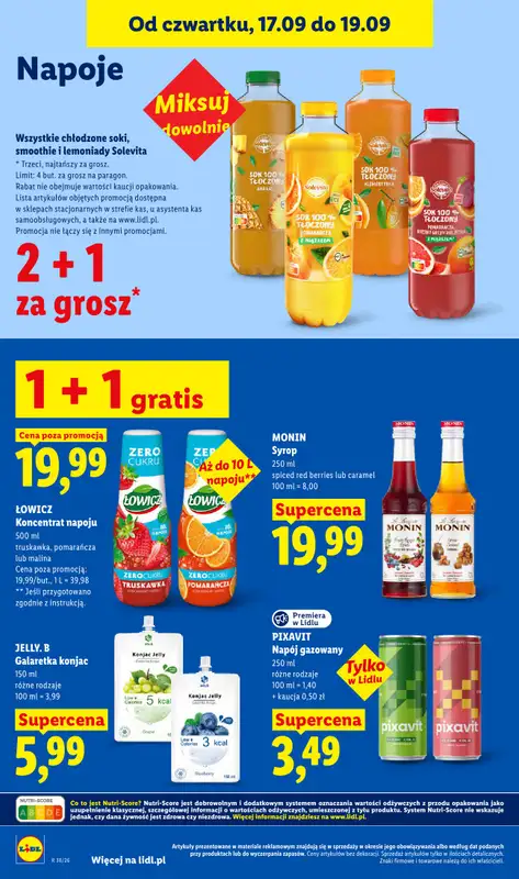 Lidl - gazetka promocyjna Oferta od czwartku od czwartku 17.09 do soboty 19.09 - strona 64