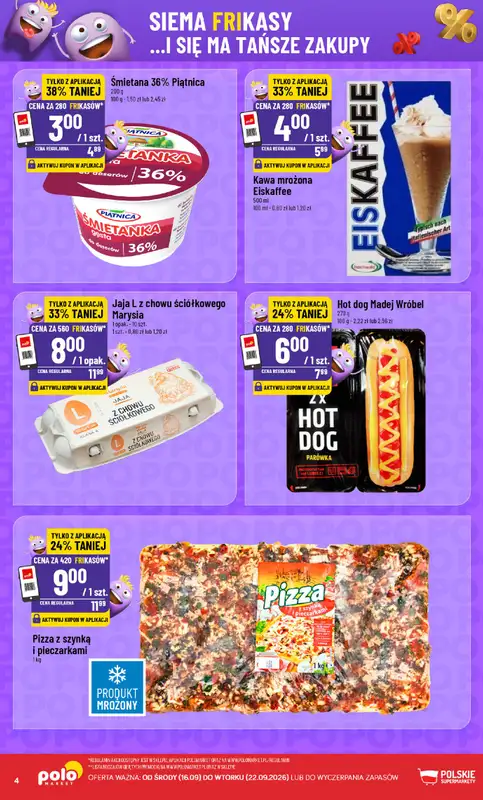 POLOmarket - gazetka promocyjna Frikasowy katalog od środy 16.09 do wtorku 22.09 - strona 4