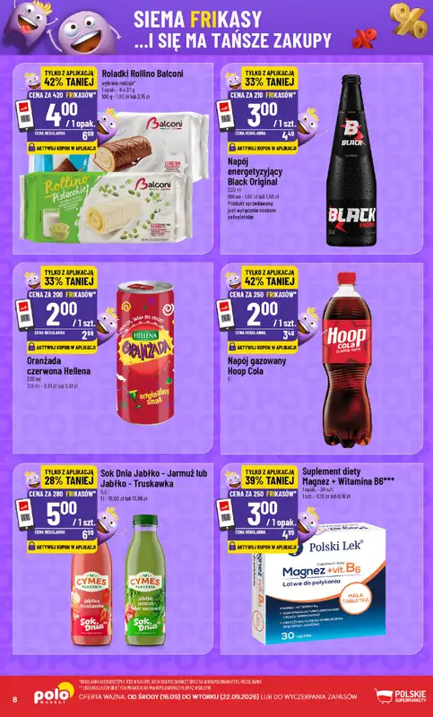 POLOmarket - gazetka promocyjna Frikasowy katalog od środy 16.09 do wtorku 22.09 - strona 8