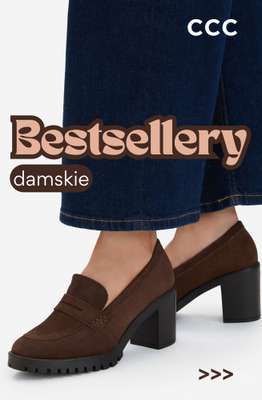CCC - gazetka promocyjna BESTSELLERY damskie w modnych kolorach od piątku 18.09 