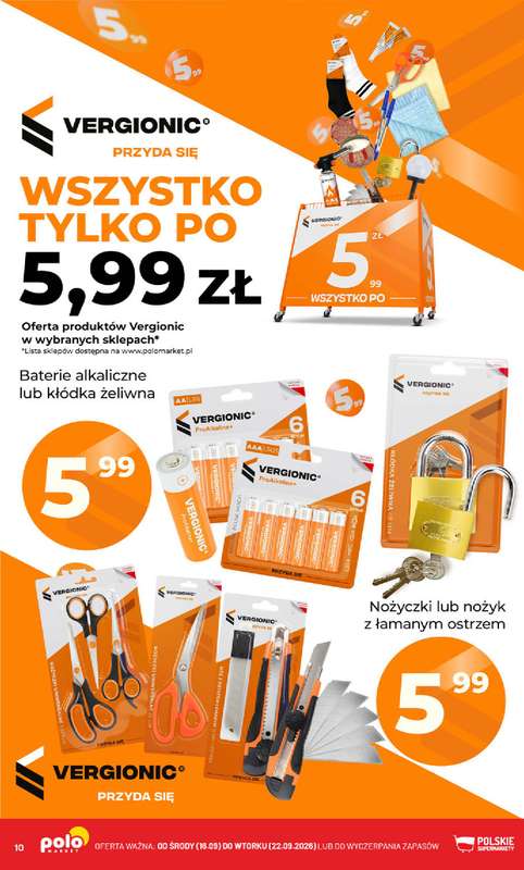 POLOmarket - gazetka promocyjna Gazetka od środy 16.09 do wtorku 22.09 - strona 10