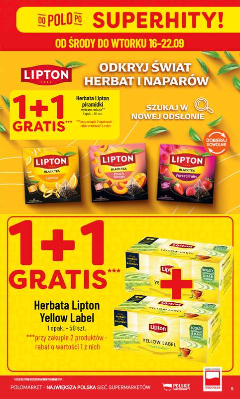 POLOmarket - gazetka promocyjna Gazetka od środy 16.09 do wtorku 22.09 - strona 5