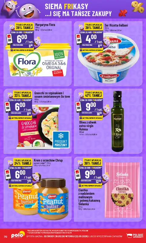 POLOmarket - gazetka promocyjna Gazetka od środy 16.09 do wtorku 22.09 - strona 70