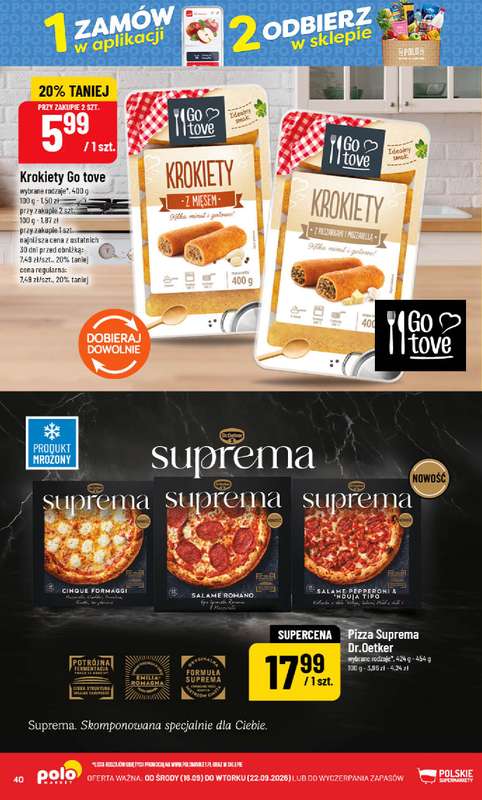 POLOmarket - gazetka promocyjna Gazetka od środy 16.09 do wtorku 22.09 - strona 40