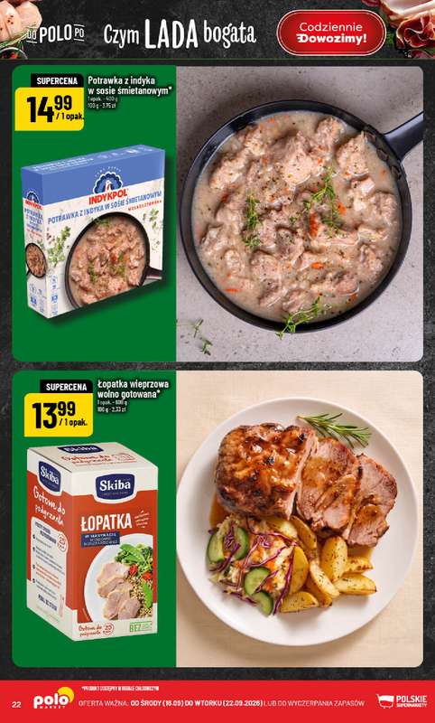 POLOmarket - gazetka promocyjna Gazetka od środy 16.09 do wtorku 22.09 - strona 22