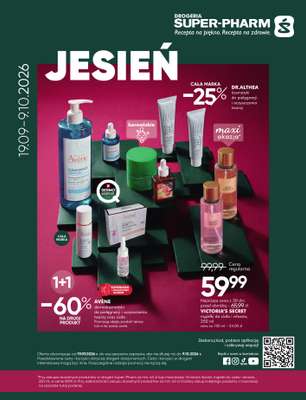 Super-Pharm - gazetka promocyjna Jesień od soboty 19.09 do piątku 09.10