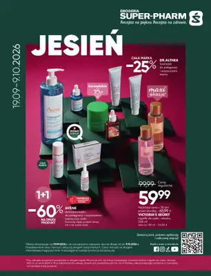 Super-Pharm - gazetka promocyjna Jesień od soboty 19.09 do piątku 09.10
