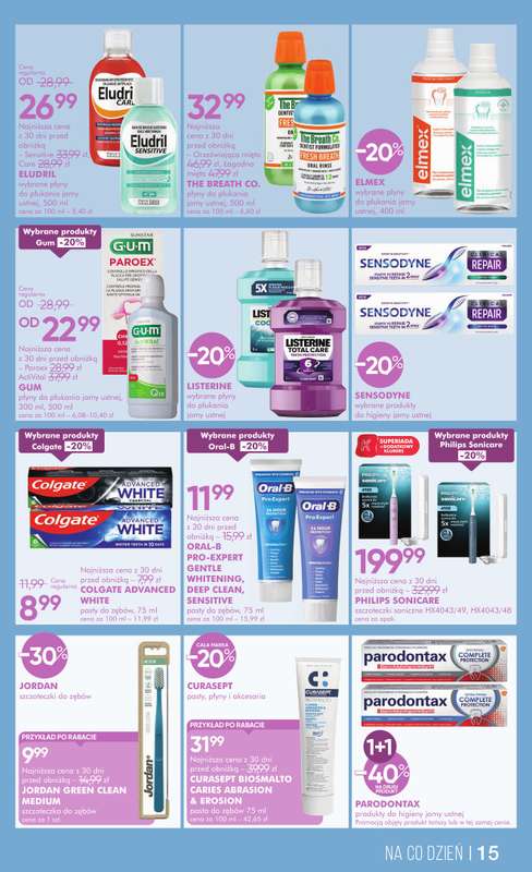 Super-Pharm - gazetka promocyjna Gazetka od soboty 19.09 do środy 14.10 - strona 15
