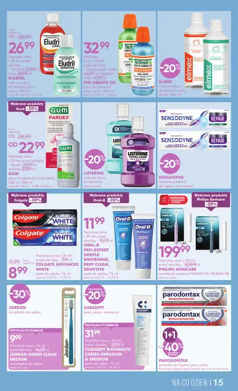 Super-Pharm - gazetka promocyjna Gazetka od soboty 19.09 do środy 14.10 - strona 15
