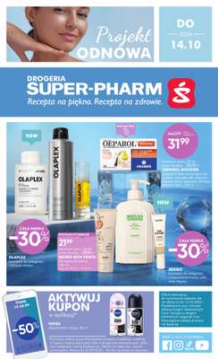 Super-Pharm - gazetka promocyjna Gazetka od soboty 19.09 do środy 14.10