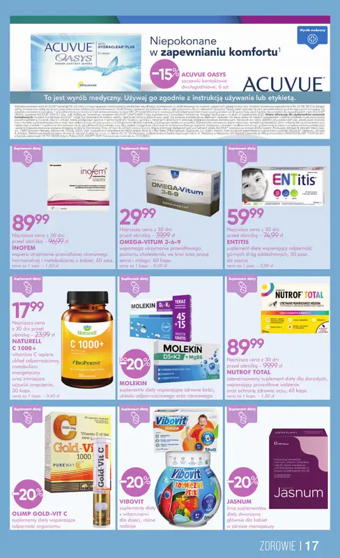 Super-Pharm - gazetka promocyjna Gazetka od soboty 19.09 do środy 14.10 - strona 17