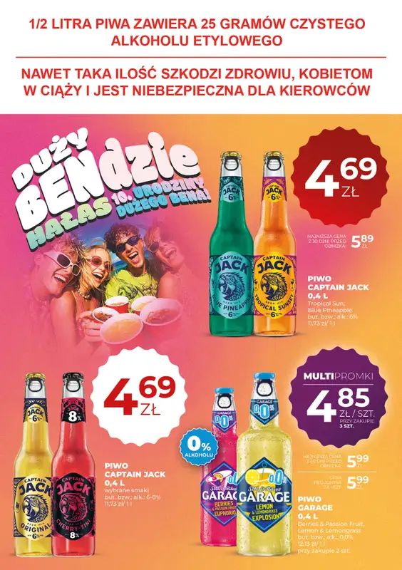 Duży Ben - gazetka promocyjna Gazetka piwna od czwartku 17.09 do środy 30.09 - strona 10