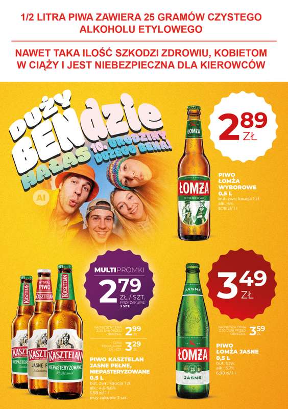 Duży Ben - gazetka promocyjna Gazetka piwna od czwartku 17.09 do środy 30.09 - strona 2