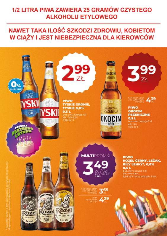 Duży Ben - gazetka promocyjna Gazetka piwna od czwartku 17.09 do środy 30.09 - strona 3