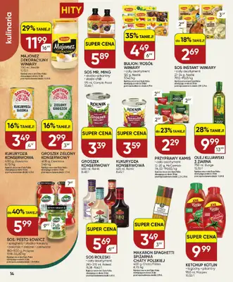 Chata Polska - gazetka promocyjna Gazetka 24.09 - 04.10  do niedzieli 04.10 - strona 14