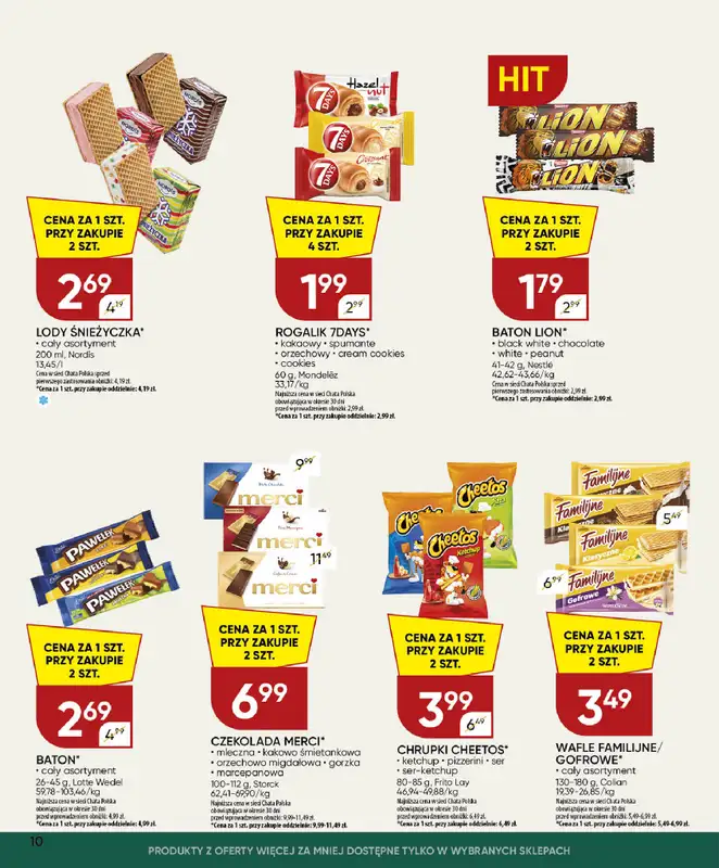 Chata Polska - gazetka promocyjna Gazetka 24.09 - 04.10  do niedzieli 04.10 - strona 10