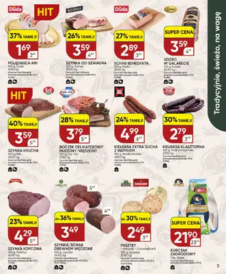 Chata Polska - gazetka promocyjna Gazetka 24.09 - 04.10  do niedzieli 04.10 - strona 3