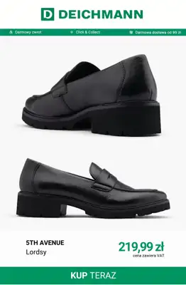 Deichmann - gazetka promocyjna Lordsy damskie od piątku 18.09  - strona 9
