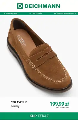 Deichmann - gazetka promocyjna Lordsy damskie od piątku 18.09  - strona 7