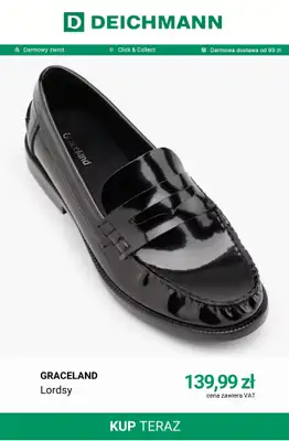 Deichmann - gazetka promocyjna Lordsy damskie od piątku 18.09  - strona 6