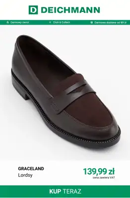 Deichmann - gazetka promocyjna Lordsy damskie od piątku 18.09  - strona 3