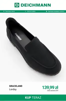 Deichmann - gazetka promocyjna Lordsy damskie od piątku 18.09  - strona 5