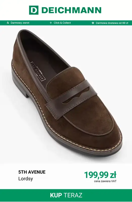 Deichmann - gazetka promocyjna Lordsy damskie od piątku 18.09  - strona 11