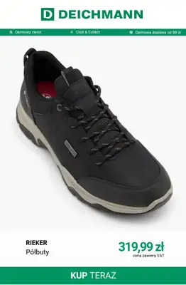 Deichmann - gazetka promocyjna Buty komfortowe męskie od soboty 19.09  - strona 2