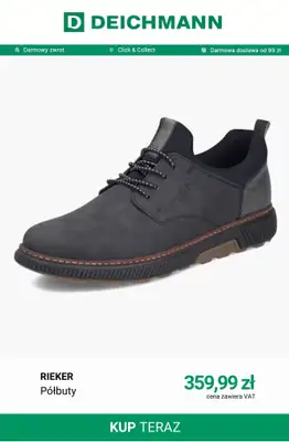 Deichmann - gazetka promocyjna Buty komfortowe męskie od soboty 19.09  - strona 6