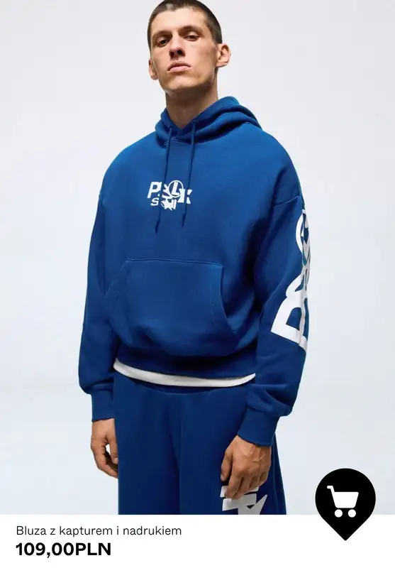 Bershka - gazetka promocyjna Bluzy męskie od czwartku 17.09  - strona 9