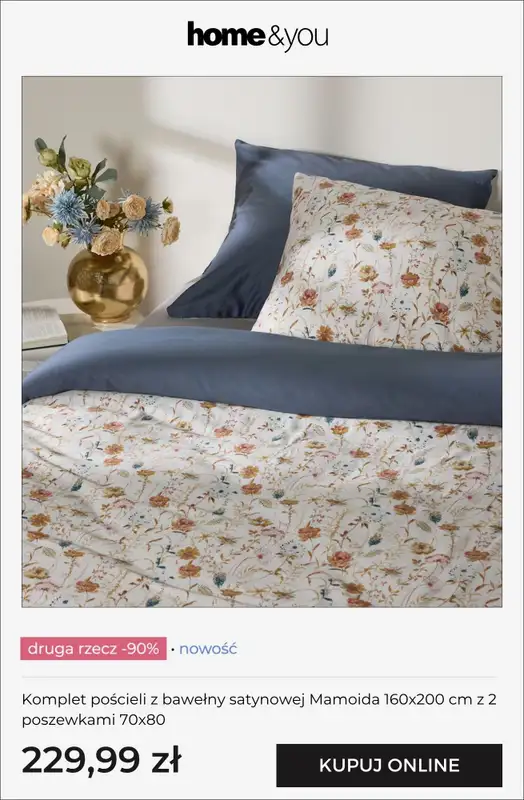 home&you - gazetka promocyjna Druga rzecz -90% od czwartku 17.09 do poniedziałku 21.09 - strona 12